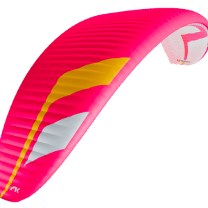 Light intermediate mid B paraglider, hike and fly, made by Niviuk Paragliders