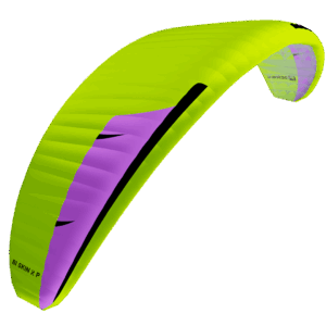 Monosurface ultralight tandem paraglider Bi Skin 2 P by Niviuk