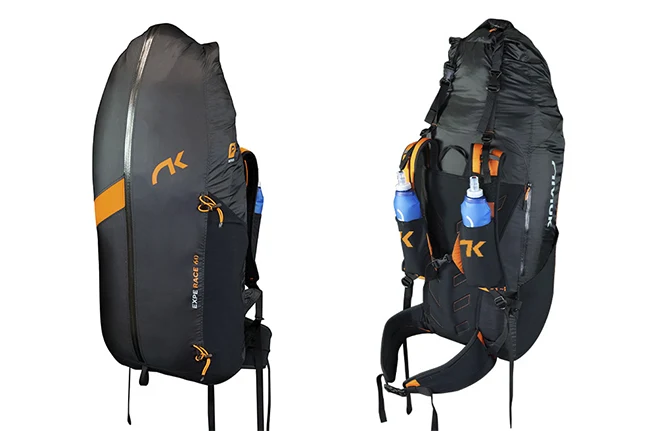 Niviuk Expe Race, 50 and 60L, ultralight mountain hike and fly competition paragliding backpack