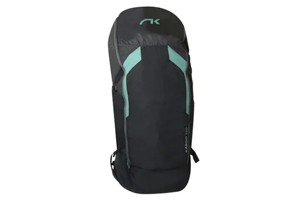 Niviuk Kargo 130 backpack, 130-liter ergonomic rucksack designed for carrying paragliding equipment, including glider, harness, and helmet