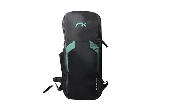 Niviuk Kargo 220 backpack, the most spacious 220L rucksack designed to carry full competition paragliding gear with maximum comfort and durability