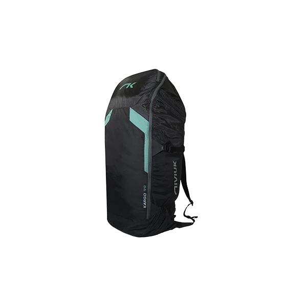 Niviuk Kargo 90 backpack, ergonomic 90L rucksack designed for carrying small wings, harnesses, and paragliding gear