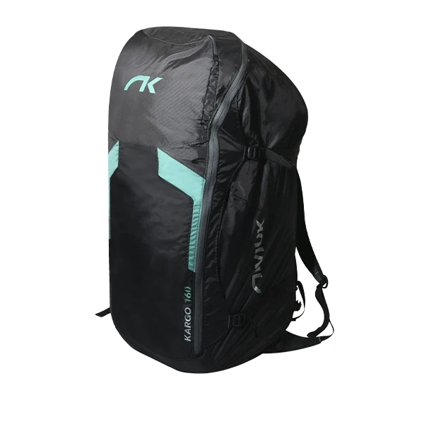 Niviuk Kargo 160 backpack, 160 L ergonomic rucksack designed for carrying school and beginner paragliding equipment