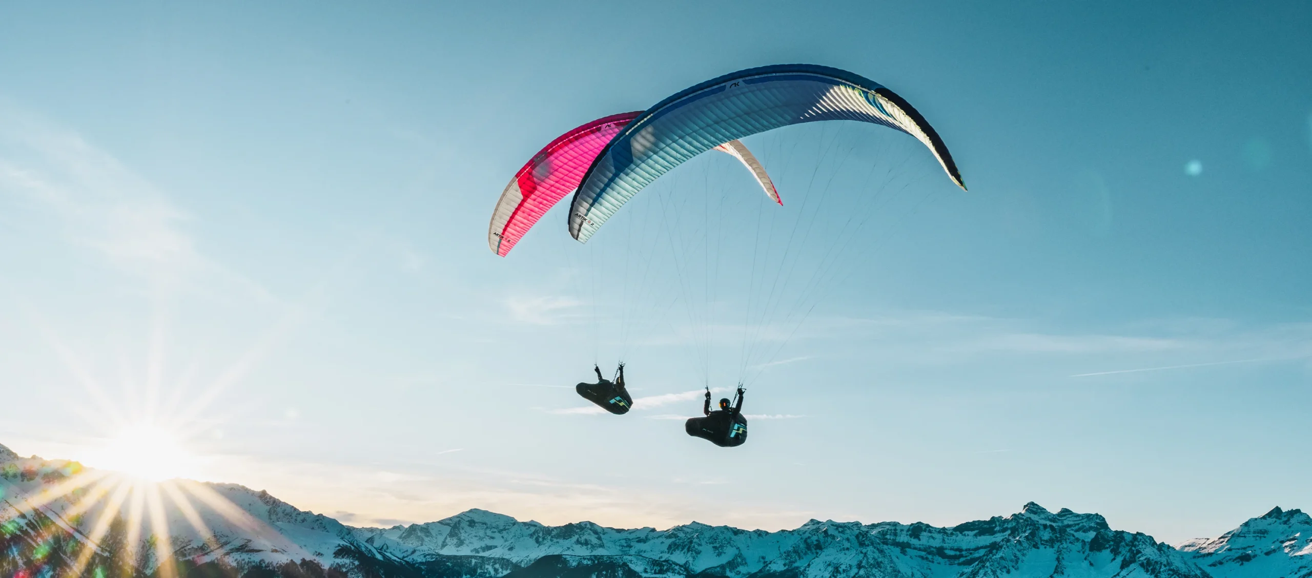 Artik R 2, two-liner wing, cross country Niviuk paraglider