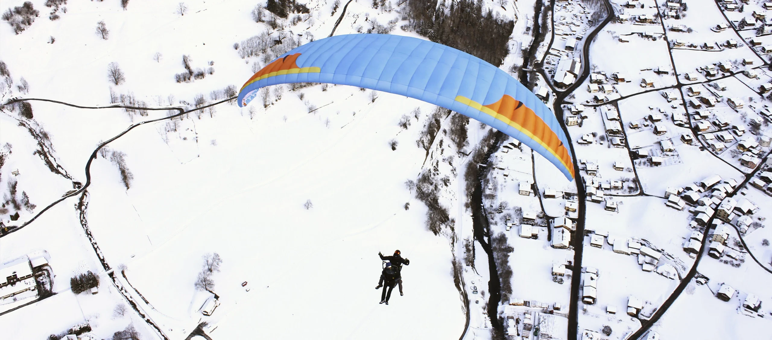 Monosurface ultralight tandem paraglider Bi Skin 2 P by Niviuk