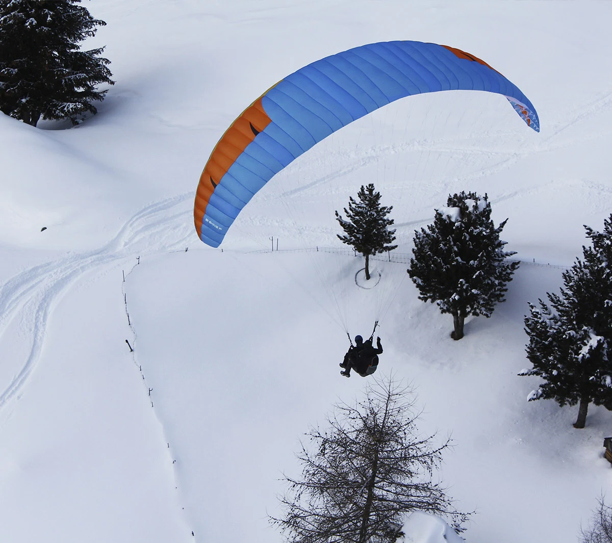 Monosurface ultralight tandem paraglider Bi Skin 2 P by Niviuk