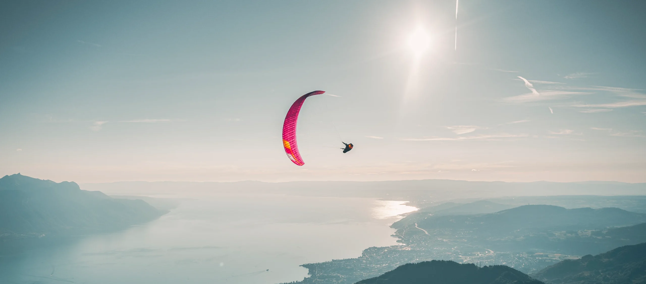 Hiko P, light intermediate mid B paraglider, hike and fly, made by Niviuk Paragliders