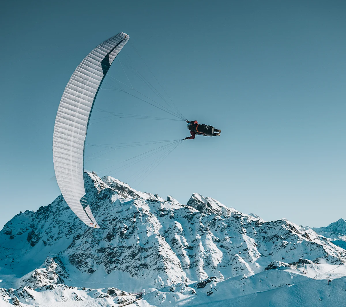 Kooper P reversible harness. Niviuk paragliders