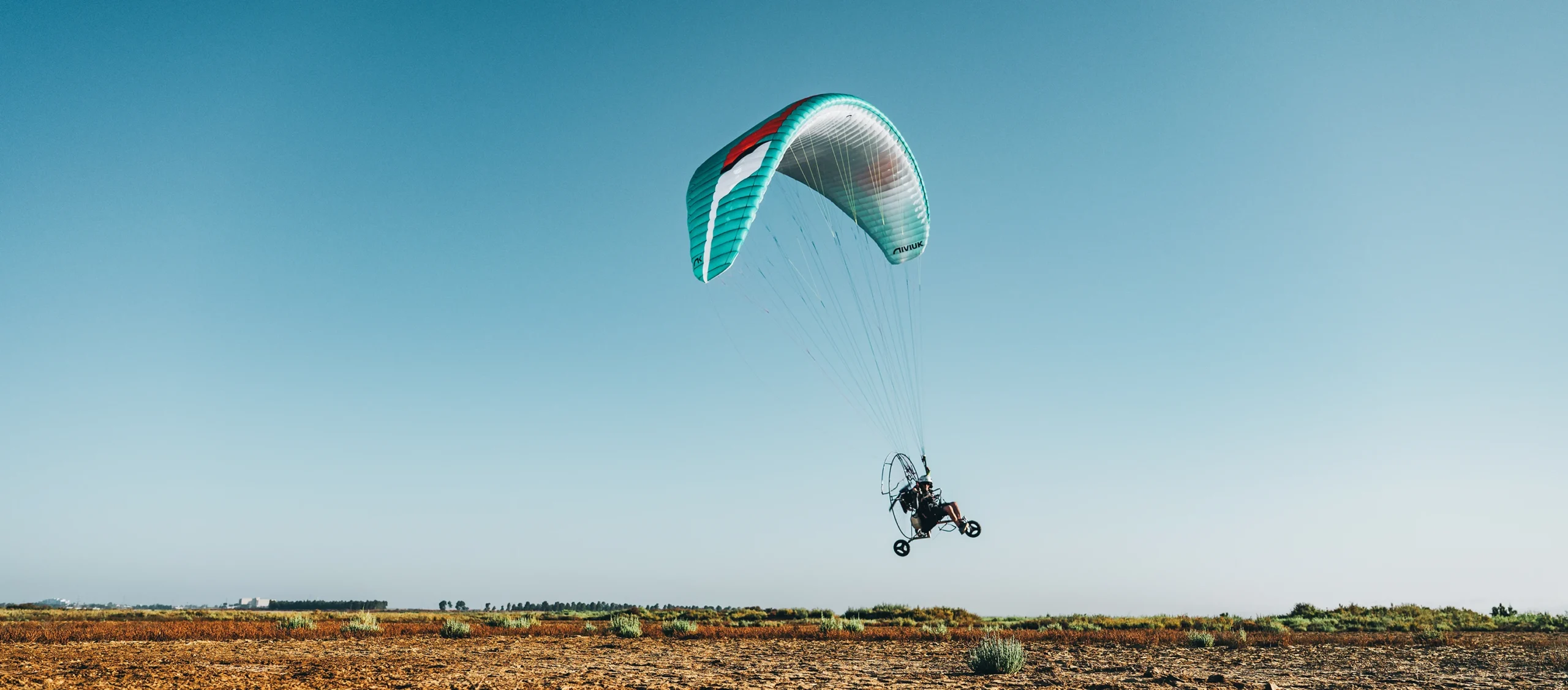 Progression and cross country XC paramotor, Qubik 2 by Niviuk
